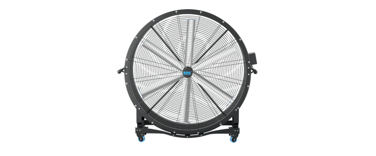 Six Fan Blades Portable drum fan