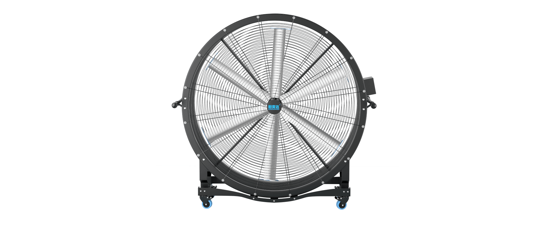 Six Fan Blades Portable drum fan