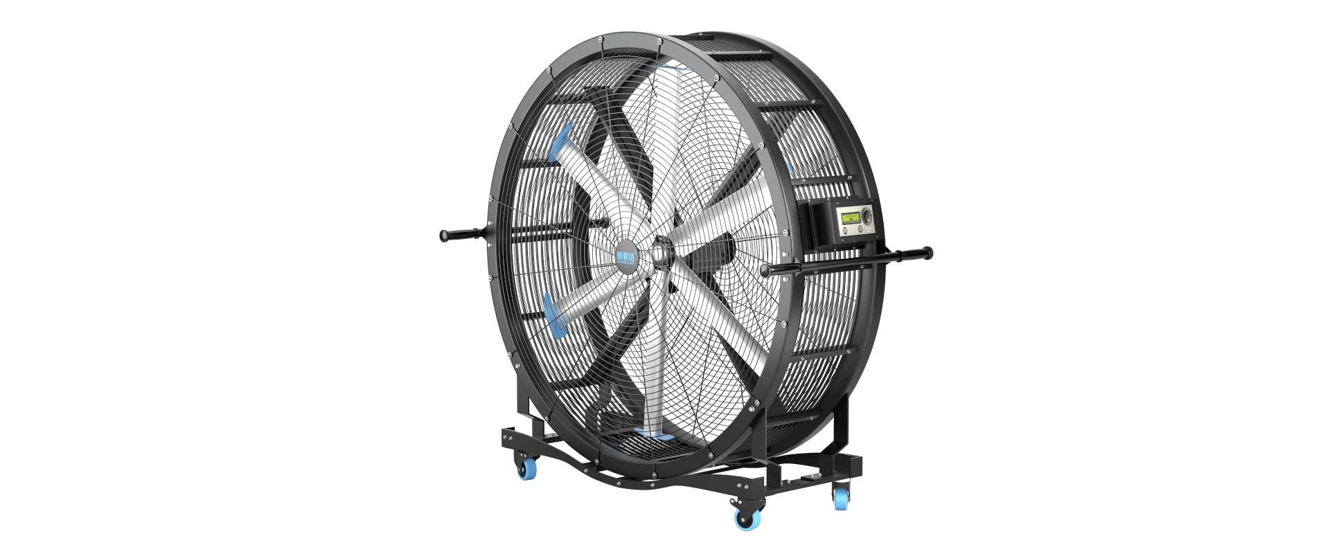 Six Fan Blades Portable drum fan