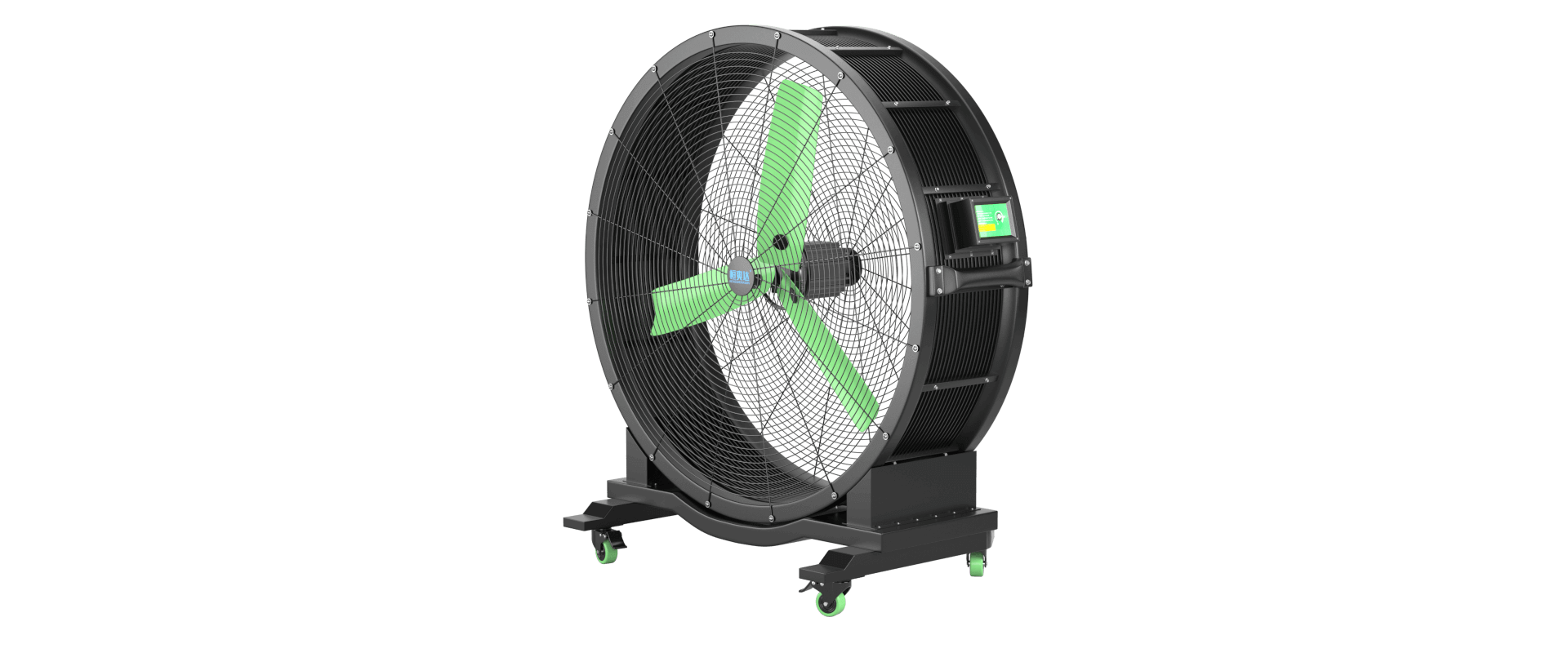 Three Fan Blades Portable drum fan